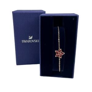 Swarovski Stella Rose Gold Star  Sparkle Crystal Adjustable Bracelet